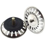 Bonde en inox (diametre : 83 mm - hauteur : 16 mm) pour eviers armonia galassia franke