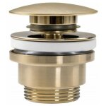 Bonde de lavabo clic - clac - okz - universelle - or bross� - pour lavabos et meubles sous - vasque - ...