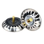 Bonde  panier - ynkkvre - 76 cm - acier inoxydable - compatible viers blanco franke villeroy boch