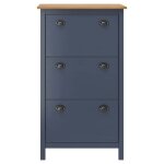 Bonne qualité - armoire à chaussures - bonnie - commode à chaussures hill gris 72x35x124cm - bois de ... Bonne qualité - armoire à chaussures - bonnie - commode à chaussures hill gris 72x35x124cm - bois de ...