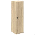 Bonne qualit - armoire de rangement meuble de salle de bain et wc - bonnie - avec porte - rouleau chne ...