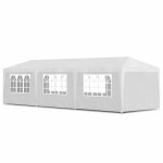 Bonne qualit - barnum dextrieur - anti - uv - tente de rception 3x9 m blanc deco m7651055