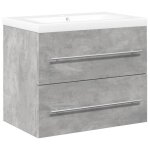 Bonne qualit� - mobilier ensemble de meubles de salle de bain 2 pcs salle de bain et wc - bonnie - gris ...