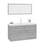 Bonne qualité - mobilier ensemble de meubles de salle de bain 3 pcs salle de bain et wc - bonnie - gris ... Bonne qualité - mobilier ensemble de meubles de salle de bain 3 pcs salle de bain et wc - bonnie - gris ...