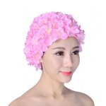 Bonnet de bain - fait main - fleurs 3d - Élégant - pour cheveux longs et courts - femme Bonnet de bain - fait main - fleurs 3d - Élégant - pour cheveux longs et courts - femme