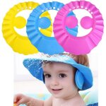 Bonnet de douche pour b�b� lot de 3 bonnets de bain ajustables et imperm�ables pour b�b�s et enfants ...
