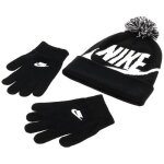 Bonnet + gants - nike - pom kit - 100% acrylique - idal pour lhiver - look streetwear