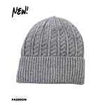 Bonnet homme - 100% synthtique - couleur gris - taille unique