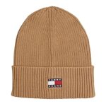 Bonnet marron homme tommy hilfiger heritage core
