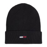 Bonnet noir femme tommy hilfiger elongated