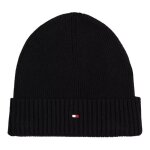 Bonnet noir homme tommy hilfiger pima