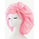 Bonnet de nuit satin soie ajustable avec n?ud pour femme?homme 1 pice - dormir