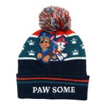 Bonnet avec pompon pat patrouille