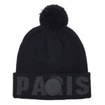 Bonnet - paris saint germain - collection officielle - acrylique - taille adulte - noir