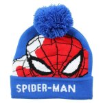 Bonnet avec pompon spiderman