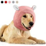 Bonnet tricot pour chien - cache - oreilles thermiques moyens pour chien - cache - oreilles dhiver pour ...