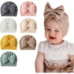 Bonnet turban bb - non spcifi - 7 pices - lastique - design n?ud papillon - confortable
