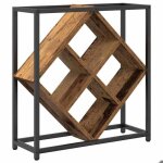 Bonnie�armoire range - bouteilles - suikun - �tag�re � vin bois ancien 51x18x525 cm bois ding�nierie ...