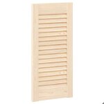 Bonnie�porte darmoire design persiennes - pour placard penderie garde robe - 615x295 cm bois de pin massif ...