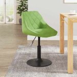 Bonnie�tabouret de bar - fauteuil salon pour bistro / cuisine - vert clair veloursl46 x p44 x h77. 5 ...