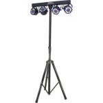 Boost - light70 - 4 - mini par light bar 12x1w - rgbw led + stand avec télécommande Boost - light70 - 4 - mini par light bar 12x1w - rgbw led + stand avec télécommande