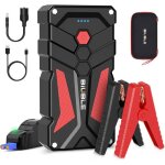 Booster de batterie portable - suteo - js004 - 5000a - 26800mah - 12v - lampe led