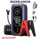 Booster de batterie - bazarland30 - 4500a - 12v - compresseur dair - 500 lm éclairage Booster de batterie - bazarland30 - 4500a - 12v - compresseur dair - 500 lm éclairage
