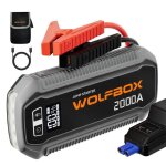Booster de batterie voiture 2000a wolfbox d�marreur portable 12v 12000mah led �cran pour moteur essence ...