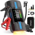 Booster batterie voiture 3000a dmarreur de voiture 12v (jusqu 9. 0l essence ou 8. 0l diesel) avec compresseu ...