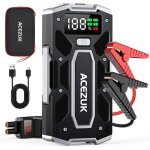 Booster batterie voiture 5000a acezukdmarreur de batterie de voiture portable(jusqu 8. 0l diesel ou ...