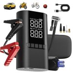 Booster batterie voiture 6000a10000mah - démarreur de batterie 12v essence &diesel - compresseur dair ... Booster batterie voiture 6000a10000mah - démarreur de batterie 12v essence &diesel - compresseur dair ...