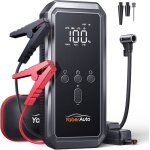 Booster batterie voiture avec compresseur 3500a 150 psi booster batterie moto / auto (jusqu? 90l gaz ...