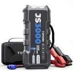 Booster batteriejs3000 demarreur batterie voiture 3000a / 24000mah jump starter moteurs diesel jusqu ...