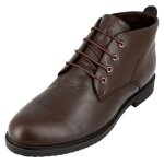 Boots homme de ville en vritable cuir marron bm040 43