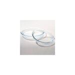 Moules  tarte - borcam - lot de 2 - verre  feu - 26 et 32 cm - compatible lave - vaisselle