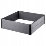 Bordure de jardin - keter - 106 cm - mat�riau composite - montage facile - couleur gris