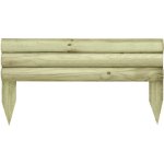 Bordure  planter - minitraverse - bois naturel - h. 30 x l. 55 cm