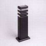 Borne de jardin - ecolight - so - 40 - aluminium - ip44 - douille gu10