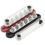 Bornier de voiture barre omnibus ngative 12v bloc de distribution dnergie m6 bus termianl pour boa automobile ...