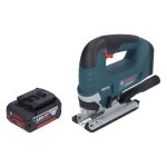 Bosch gst 18v - 125 b professional scie sauteuse sans fil 18 v 125 mm brushless + 1x batterie 40 ah - ...