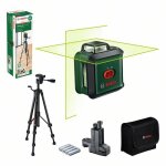 Bosch home and garden universallevel 360 premium - set laser en croix porte (max. ): 12 m
