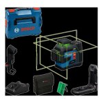 Bosch professional laser lignes gll 12v - 100 - 33 cg (3 lignes laser sur 360 porte 100 m housse l ...