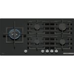 Plaque de cuisson - bosch - serie 6 ppm9a6i40 - 90 cm - gaz - 5 foyers puissants