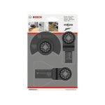 Bosch set universel - pour dcoupeur ponceur - lot de 3 pices