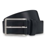Boss ceinture bleu fonc en cuir pour homme - erman - l sz35 leather belt navy 319160