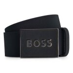 Boss ceinture noir en cuir pour homme - boss icon - s1 sz40 belt black 2 307348