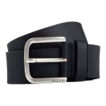 Boss ceinture noir en cuir pour homme - janni sz40 leather belt 287377