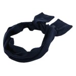 Boss charpe bleu fonc pour homme - akaio knitted scarf dark blue 277131