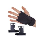 Bote - maniques carbone 3 trous pour protection des mainshand grip crossfit pour la gymnastique ou la ...