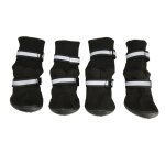 Bottes pour chien antid�rapantes r�fl�chissantes et chaudes r�glables pour protection des pattes des ...